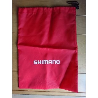 シマノ(SHIMANO)のシマノ 袋 レッド 赤(その他)