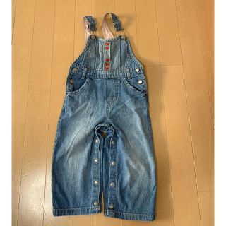 ベビーギャップ(babyGAP)のdpam  サロペット　デニム　ロンパース  ロンT  まとめ　カバーオール(カバーオール)