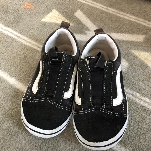 VANS(ヴァンズ)のVANS スニーカー スリッポン 18cm キッズ/ベビー/マタニティのキッズ靴/シューズ(15cm~)(スリッポン)の商品写真