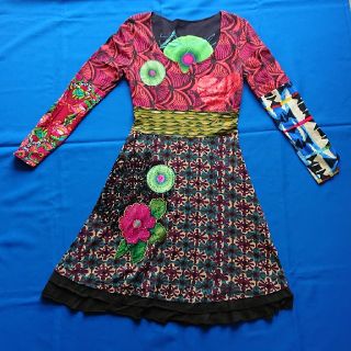 デシグアル(DESIGUAL)のデシグアル デシグアルワンピースXS デシグアル ワンピース(ひざ丈ワンピース)