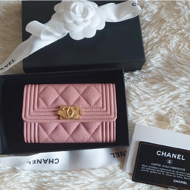 【正規品・美品】CHANEL ボーイシャネル カードケース コインケース 名刺