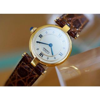 カルティエ(Cartier)の美品 カルティエ マスト ヴァンドーム ゴールドリング SM Cartier(腕時計)
