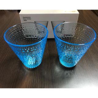 イッタラ(iittala)のイッタラ　グラス2個セット　カステヘルミ　未使用(グラス/カップ)