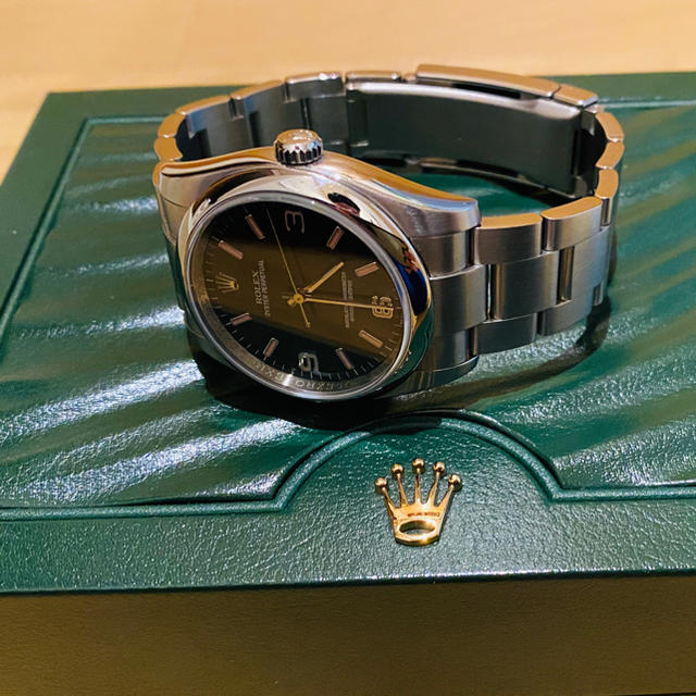 ROLEX - レア！ROLEX ロレックス オイスターパーペチュアル 116000 ピンクバーの通販 by toshi's shop