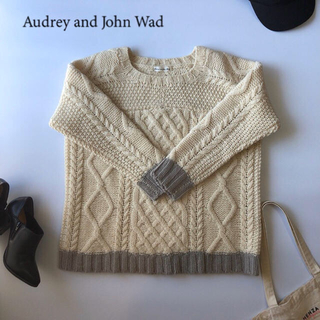 オードリーアンドジョンワッド(audrey and john wad)のAudrey and John Wad ニット  (ニット/セーター)