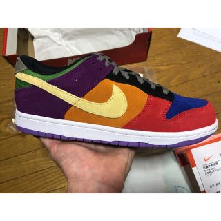 ナイキ(NIKE)のNIKE dunk low viotech 27(スニーカー)