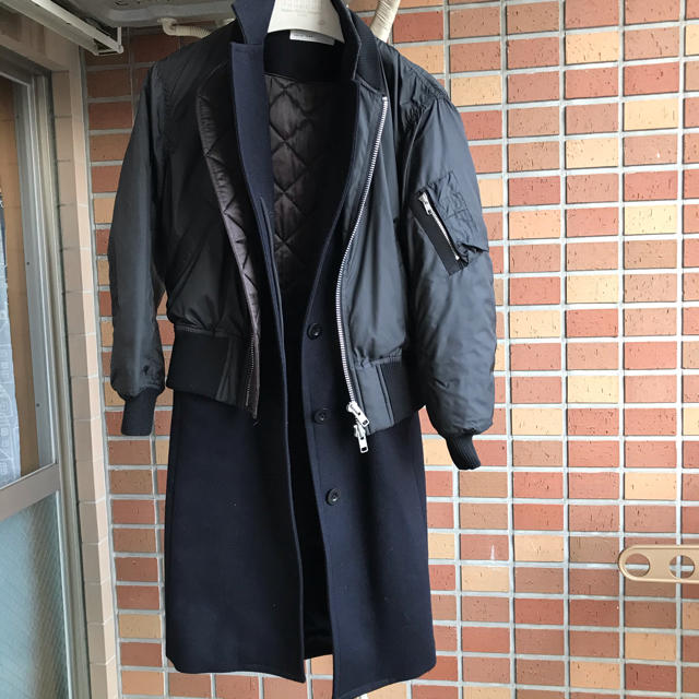 sacai - sacai ドッキング コートの通販 by shop｜サカイならラクマ