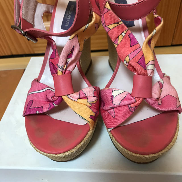 EMILIO PUCCI(エミリオプッチ)のエミリオプッチ ウエッジ サンダル レディースの靴/シューズ(サンダル)の商品写真