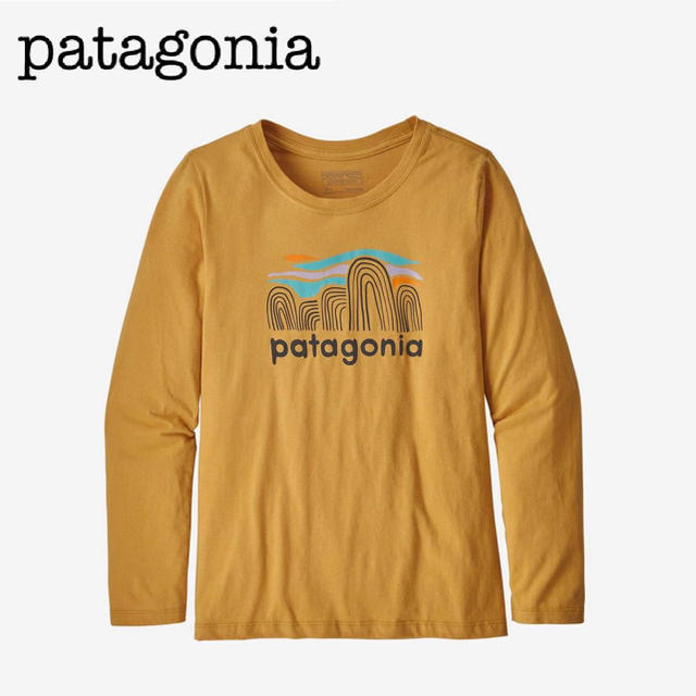 patagonia(パタゴニア)のpatagonia/Girls' Long-Sleeved T-Shirt S レディースのトップス(Tシャツ(長袖/七分))の商品写真