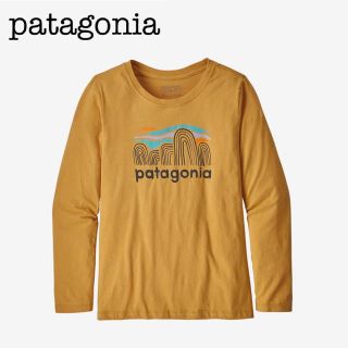 パタゴニア(patagonia)のpatagonia/Girls' Long-Sleeved T-Shirt S(Tシャツ(長袖/七分))