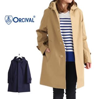 オーシバル(ORCIVAL)の★ORCIVALオーシバル フードラグランコート★0(スプリングコート)