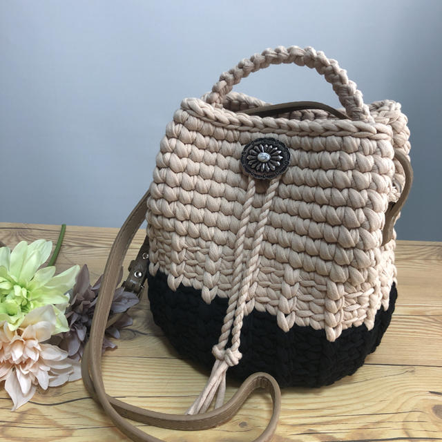 高品質 3way 巾着バッグ❁ショルダーバッグ❁ズパゲッティバッグ❁ズパゲッティ バッグ 高品質 3way 巾着バッグ❁ショルダーバッグ❁ズパゲッティバッグ❁ズパゲッティ バッグ