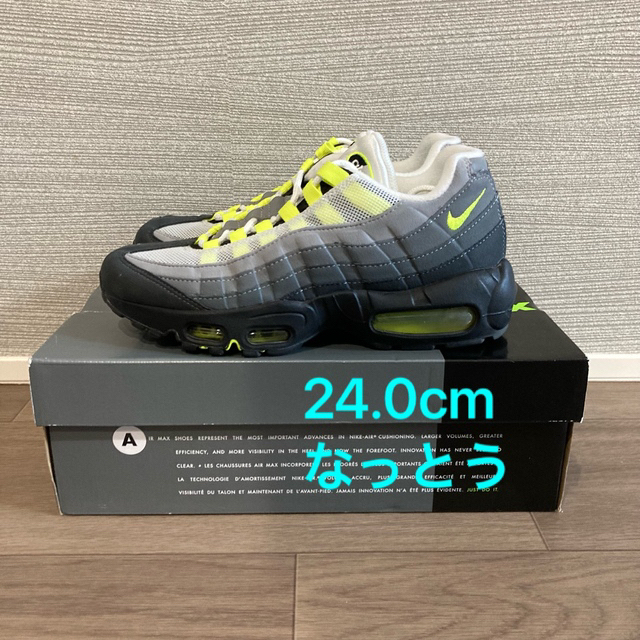 【24.0cm】AIR MAX 95 OG “YELLOW GRADATION”