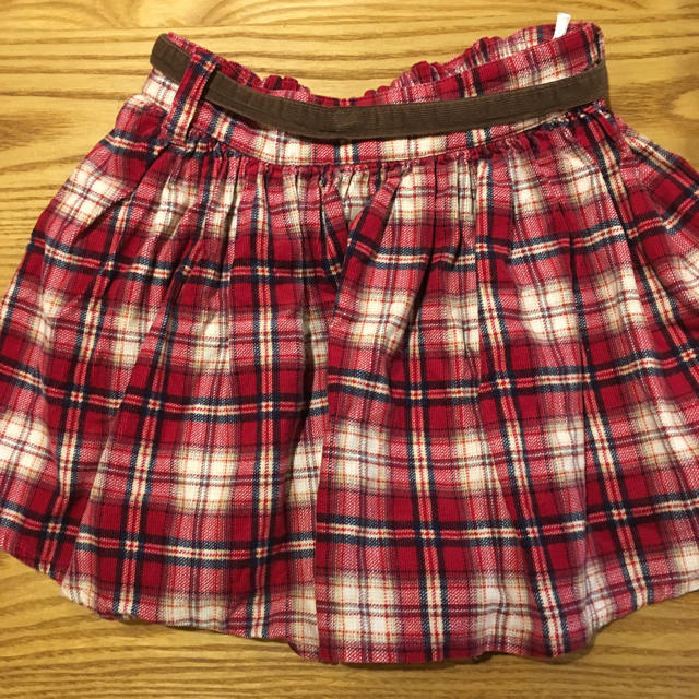 NICOLE CLUB(ニコルクラブ)のミニスカート 130 キッズ/ベビー/マタニティのキッズ服女の子用(90cm~)(スカート)の商品写真