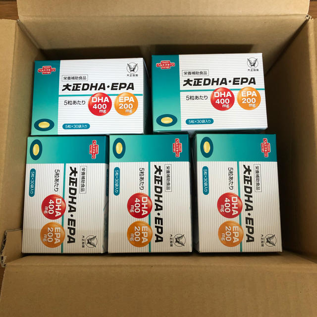 大正製薬　大正DHA·EPA5粒×30袋 5箱セット