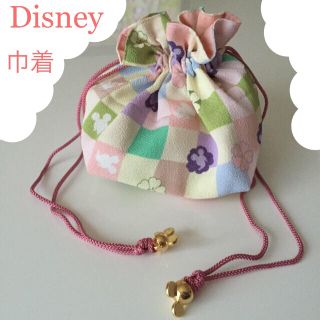 ディズニー(Disney)の送料込み☆ディズニーの巾着☆新品未使用(和装小物)