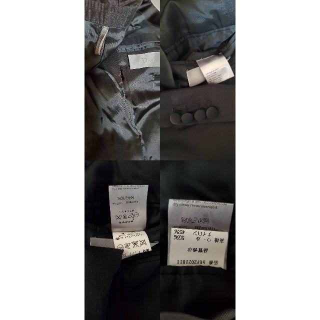 DIOR HOMME(ディオールオム)の国内正規 ディオールオム スモーキングジャケット黒 最小38 タキシードスーツ メンズのジャケット/アウター(テーラードジャケット)の商品写真