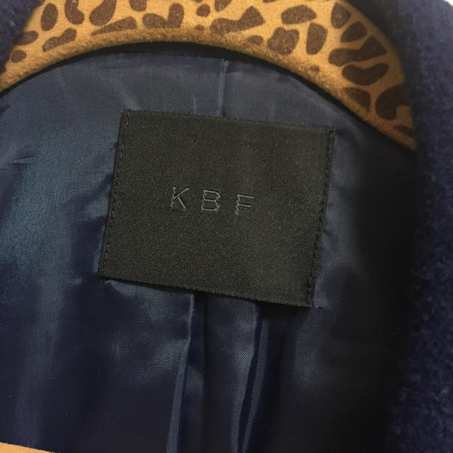 KBF(ケービーエフ)の[ KBF ] テーラーBIGコート 青 レディースのジャケット/アウター(ブルゾン)の商品写真