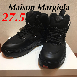 マルタンマルジェラ(Maison Martin Margiela)の【新品未使用】メゾンマルジェラ　スニーカー　フュージョン 黒　27.5(スニーカー)