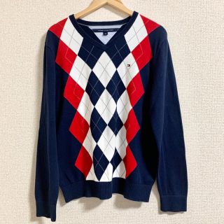 トミーヒルフィガー(TOMMY HILFIGER)のTOMMY HILFIGER ニット セーター M メンズ トミー ヒルフィガー(ニット/セーター)