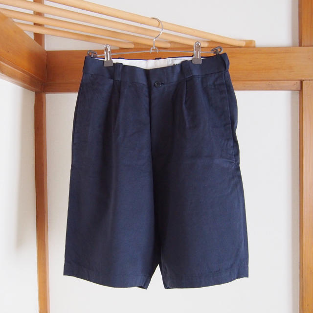 YAECA◯chino short pants◯チノ◯ハーフパンツ◯ネイビー