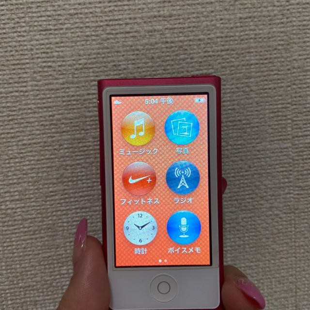 iPod nano 第7世代 本体 ピンク 2