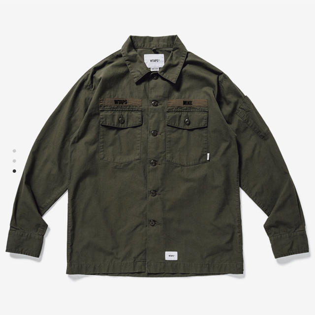 WTAPS BUDS LS / SHIRT. COTTON. RIPSTOP