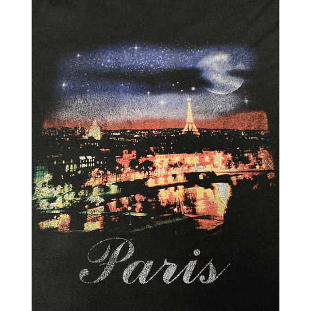 Balenciaga(バレンシアガ)の大納言たぴおか様専用 パリ 夜景 Ｔシャツ Ｌ 460612 正規品 パーカー メンズのトップス(Tシャツ/カットソー(半袖/袖なし))の商品写真