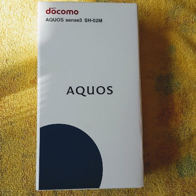 AQUOS(アクオス)のAQUOS sense3  シムロック解除済み  スマホ/家電/カメラのスマートフォン/携帯電話(スマートフォン本体)の商品写真