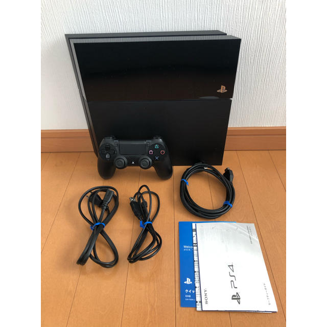 PS4 プレステ4 本体 ブラック CUH-1100AB01 500G 黒 - www