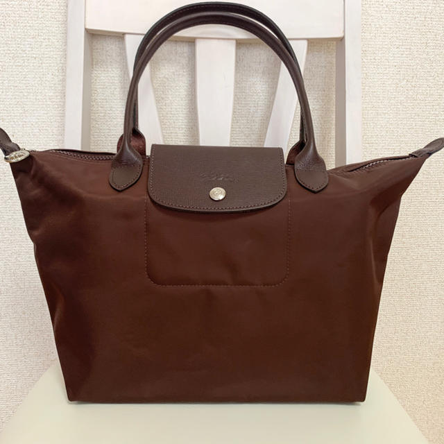 LONGCHAMP(ロンシャン)の【2回のみ使用】ロンシャン❤️トートバッグ(ブラウン) レディースのバッグ(トートバッグ)の商品写真