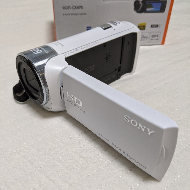 115分本体重量【美品】SONY デジタルビデオカメラ HDR-CX470