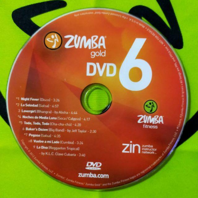 Zumba(ズンバ)のZUMBA GOLD 6 ズンバ ゴールド DVD CD インストラクター専用 エンタメ/ホビーのDVD/ブルーレイ(スポーツ/フィットネス)の商品写真