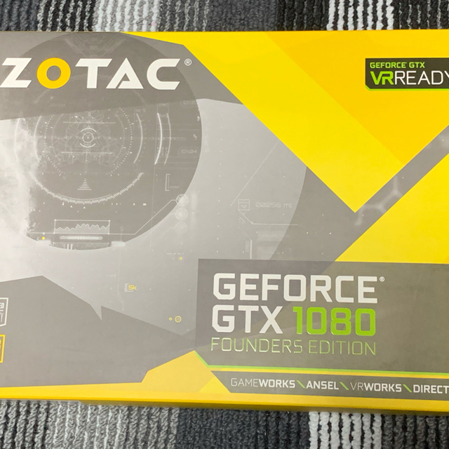 ZOTAC GTX1080 8GB Founders EditionPC/タブレット