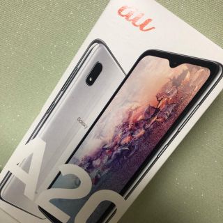 ギャラクシー(Galaxy)のgalaxy A20 white simフリー　おサイフケータイ(スマートフォン本体)