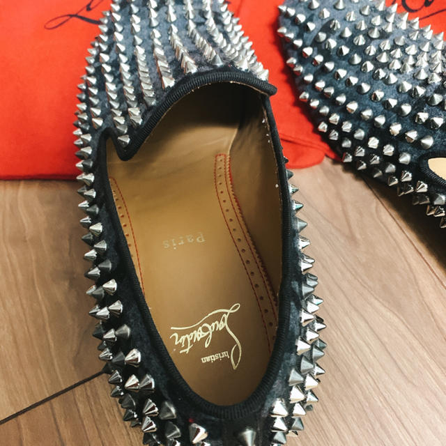 Christian Louboutin(クリスチャンルブタン)のクリスチャンルブタン　メンズ　ローファー　スリッポン　迷彩　カモフラ　正規品 メンズの靴/シューズ(スリッポン/モカシン)の商品写真