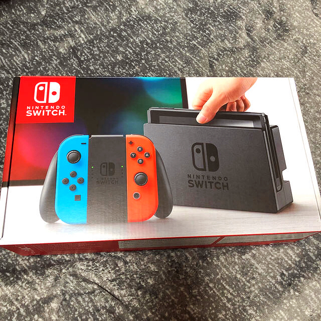 NintendoSwitch ニンテンドースイッチ　旧型　ネオン　美品