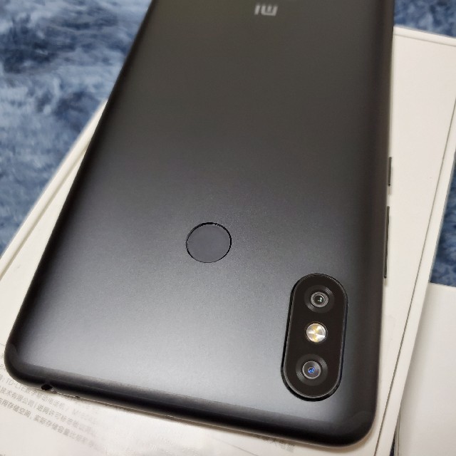 ANDROID(アンドロイド)の中古品 Xiaomi Mi Max3 ブラック スマホ/家電/カメラのスマートフォン/携帯電話(スマートフォン本体)の商品写真