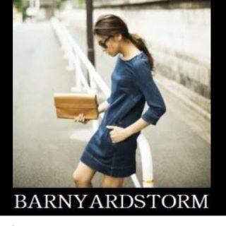 バンヤードストーム(BARNYARDSTORM)のバンヤードストーム　デニムワンピース(ひざ丈ワンピース)