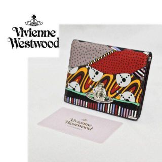 ヴィヴィアンウエストウッド(Vivienne Westwood)の《ヴィヴィアンウエストウッド》新品 テクトニックプレート パスケース 赤(名刺入れ/定期入れ)