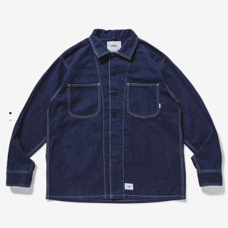 ダブルタップス(W)taps)の20SS SHIRT. COTTON. DENIM sizeL(Tシャツ/カットソー(七分/長袖))