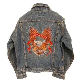 ハーレーダビッドソン(Harley Davidson)のD2っち〜様専用 送無■レア【ハーレーダビッドソン】バック刺繍Ｇジャン ジージ(Gジャン/デニムジャケット)