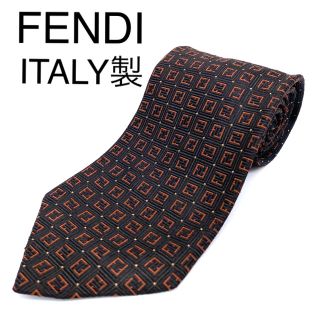 フェンディ(FENDI)のFENDI フェンディ ネクタイ イタリア製 シルク100%(ネクタイ)