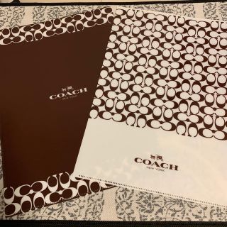 コーチ(COACH)のクリアファイル　A4 COACH 値下げ中！(クリアファイル)