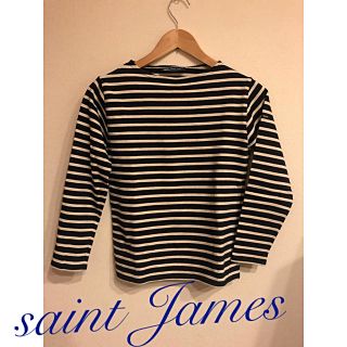 セントジェームス(SAINT JAMES)の『セントジェームズ』紺白【最終値下げ】(カットソー(長袖/七分))