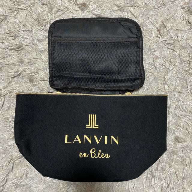 LANVIN en Bleu(ランバンオンブルー)の1月号　特別付録　LANVIN en Bleu マルチボックス コスメ/美容のメイク道具/ケアグッズ(メイクボックス)の商品写真