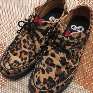 アベイシングエイプ(A BATHING APE)の「A BATHING APE×AMBUSH レオパード ハラコ スニーカー (スニーカー)