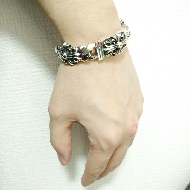 CHROME HEARTS クロムハーツ キーパーリンクブレスレット 最新デザイン ...