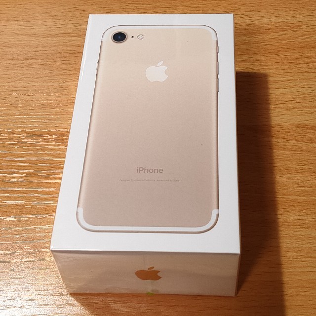 iPhone7 32GB ゴールド 未開封