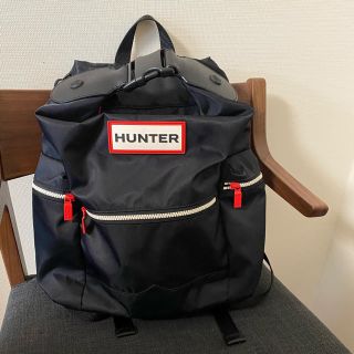 ハンター(HUNTER)のHunter オリジナル トップクリップ バックパック　ブラック　リュック(リュック/バックパック)